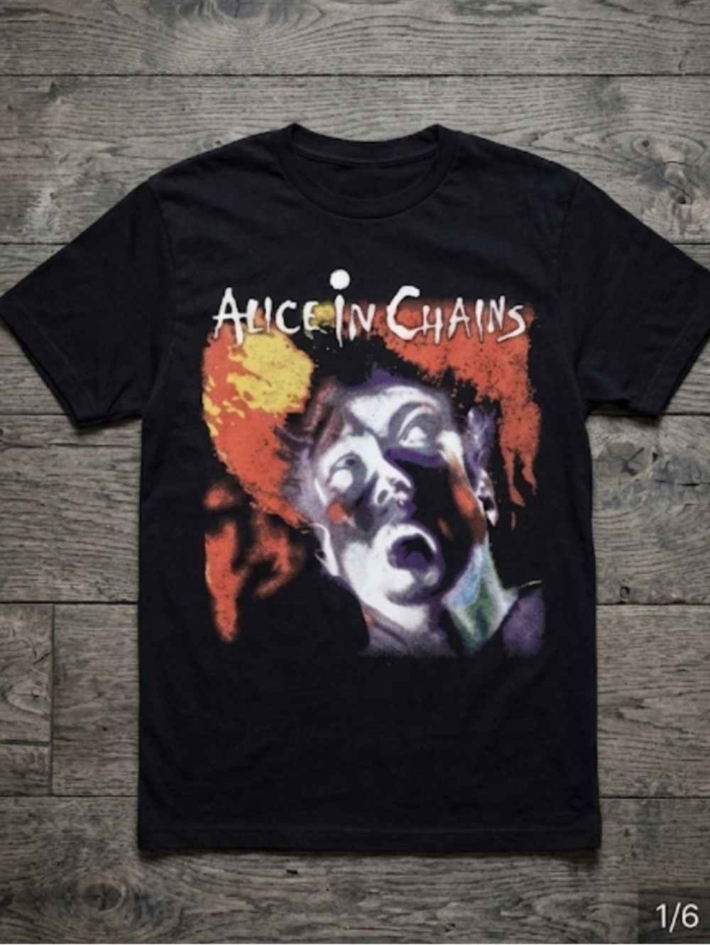 Alice In Chains facelift shirt men’s size large black